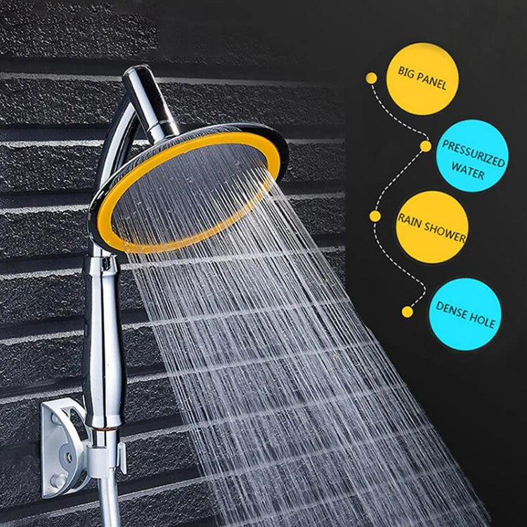 6 Inch High Pressure 360 Degrees Rotation Large Round Big Rainfall Sprayer
