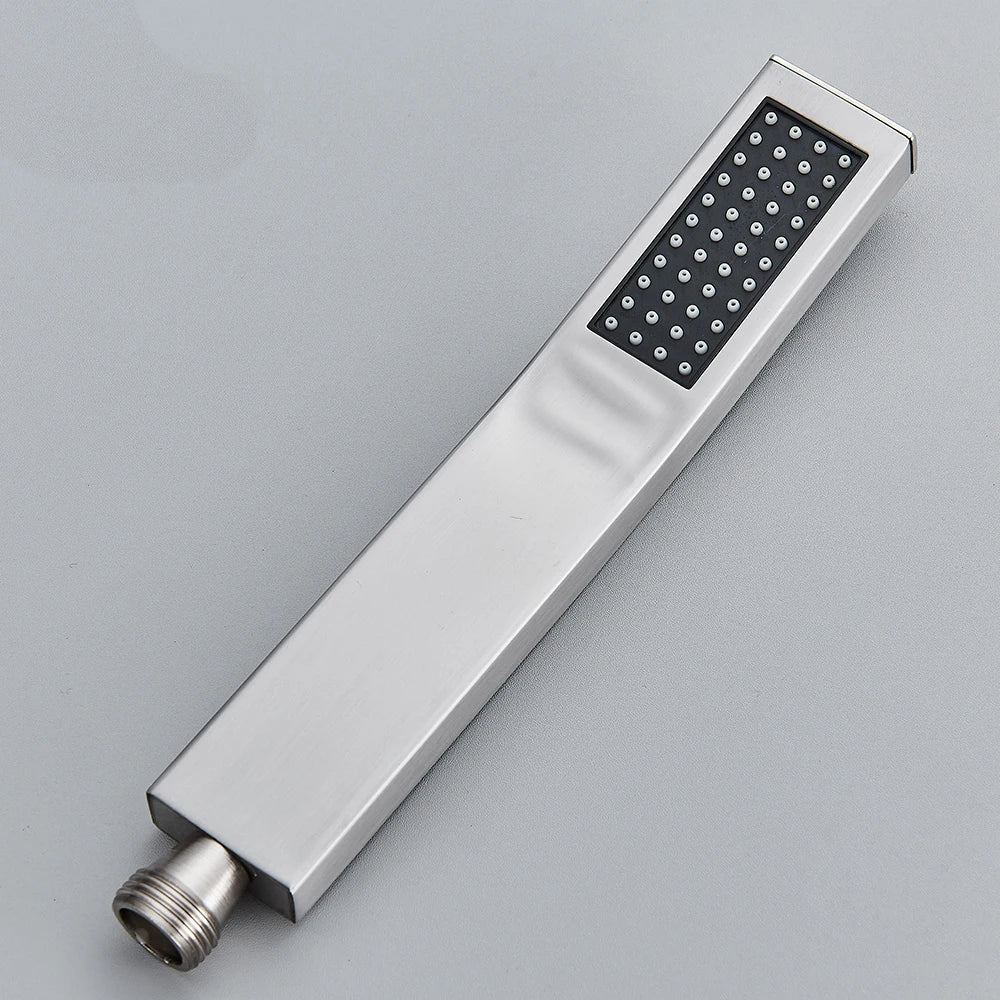Hand shower  Brass Shower Head. Square Handheld Head Replace