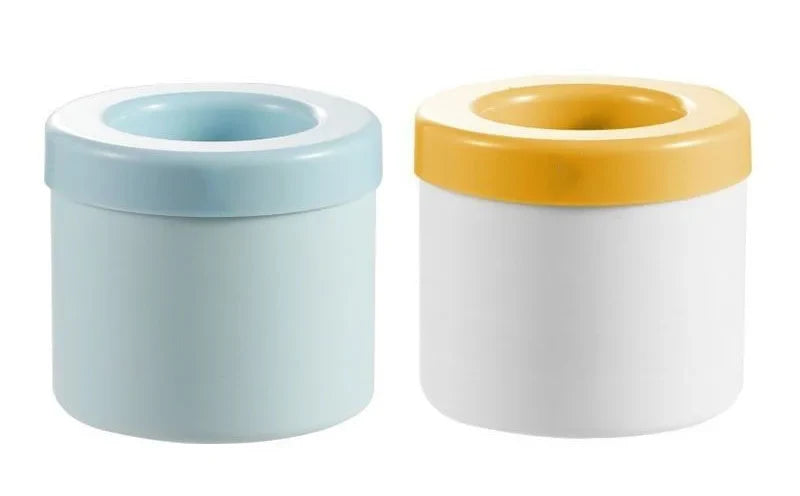 Silicone Ice Cube Mold Round Ice Bucket