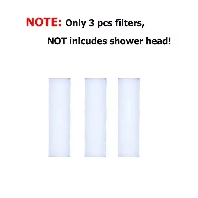 15CM Big Panel High Pressure Shower Head With Filter 3 Modes