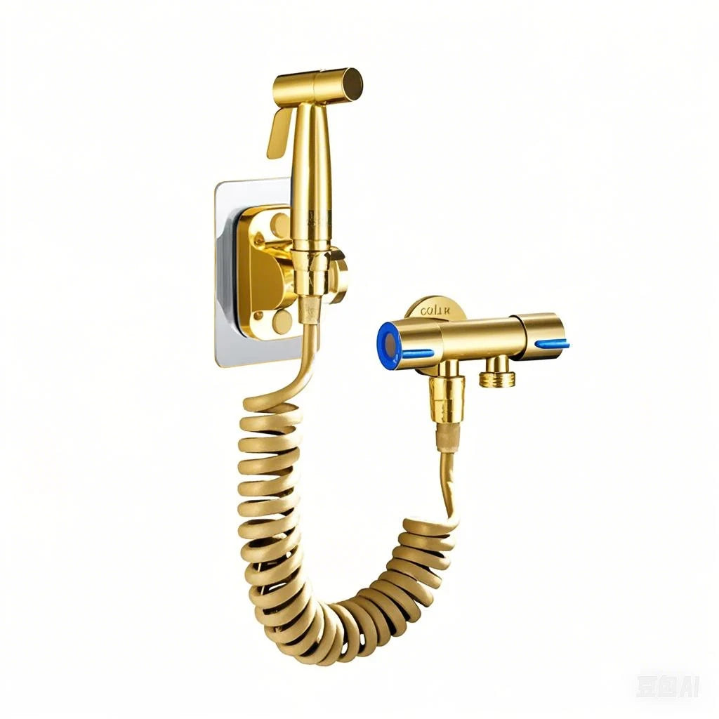 304 Stainless Steel Spray Gun Shower Handheld Bidet Sprayer Set