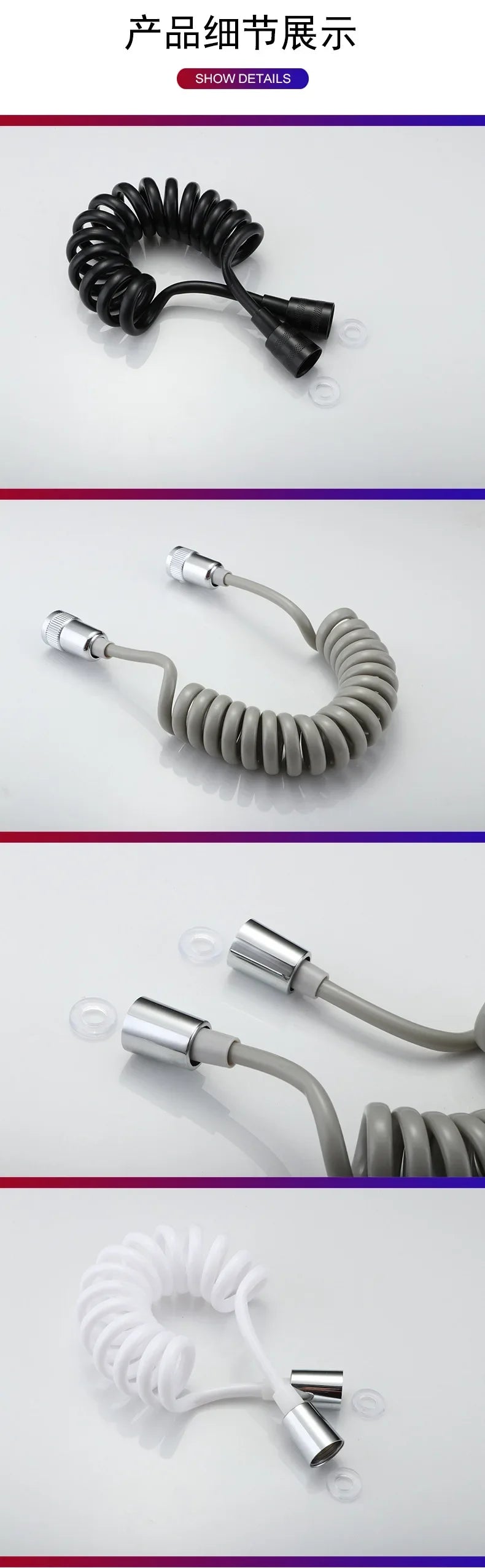 Protable Bidet Toilet Sprayer Stainless Steel Handheld, Bidet Faucet Spray