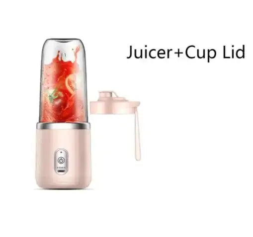 Portable Juicer Blender 400ml Electric Fruit Juicer USB Charging