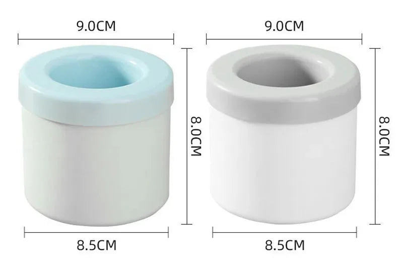 Silicone Ice Cube Mold Round Ice Bucket