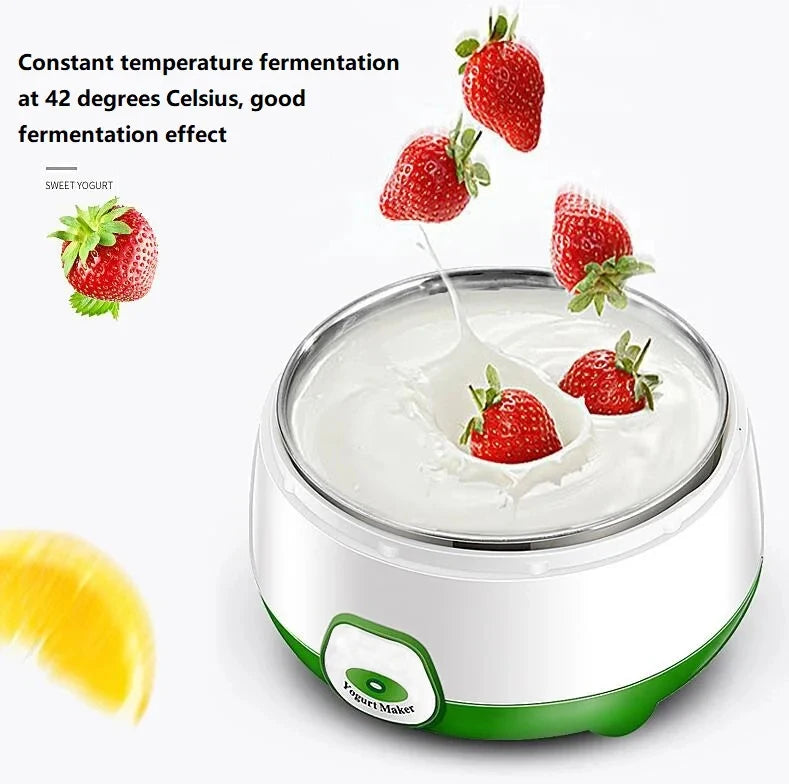 1L Electric Mini Yogurt Maker Automatic Multifunctional 220V Household Rice Maker