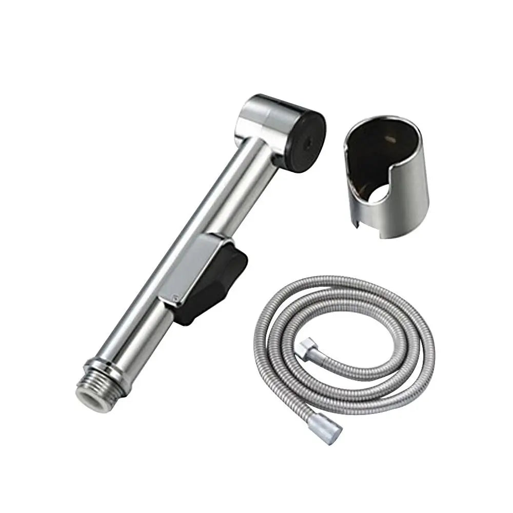 Handheld Hose Spray Shower Head Toilet Douche Bidet Head Bathroom Shower Stainless Steel
