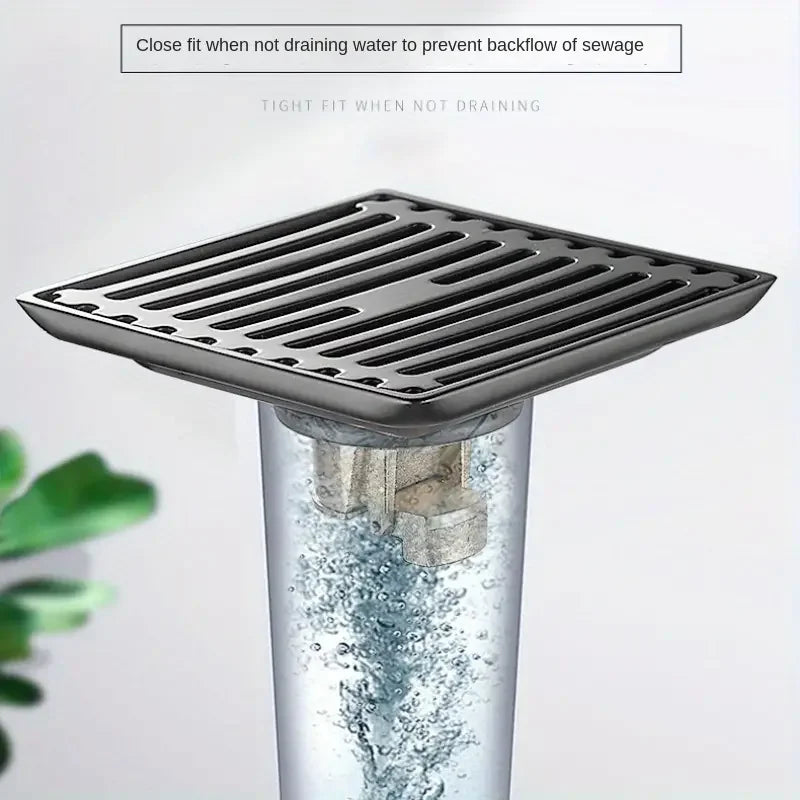 Floor Drain Core, All Copper, Odor Proof Core, Drain Guard Sewer Backflow Preventer