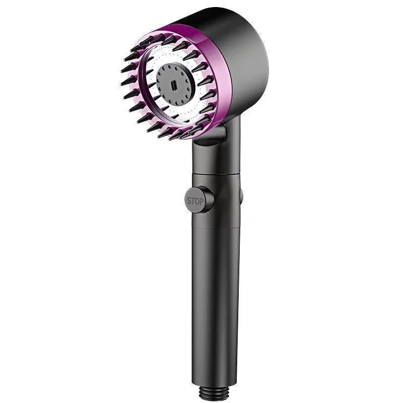 Three Speed Adjustment Bathroom Supplies Head Massage Portable Shower