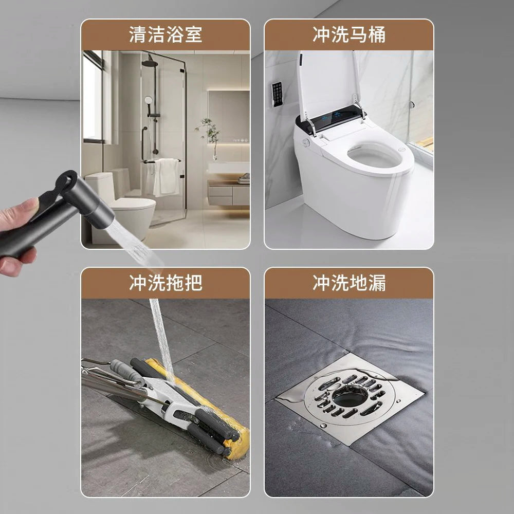 Handheld Toilet Bidet Faucet Sprayer Stainless Steel
