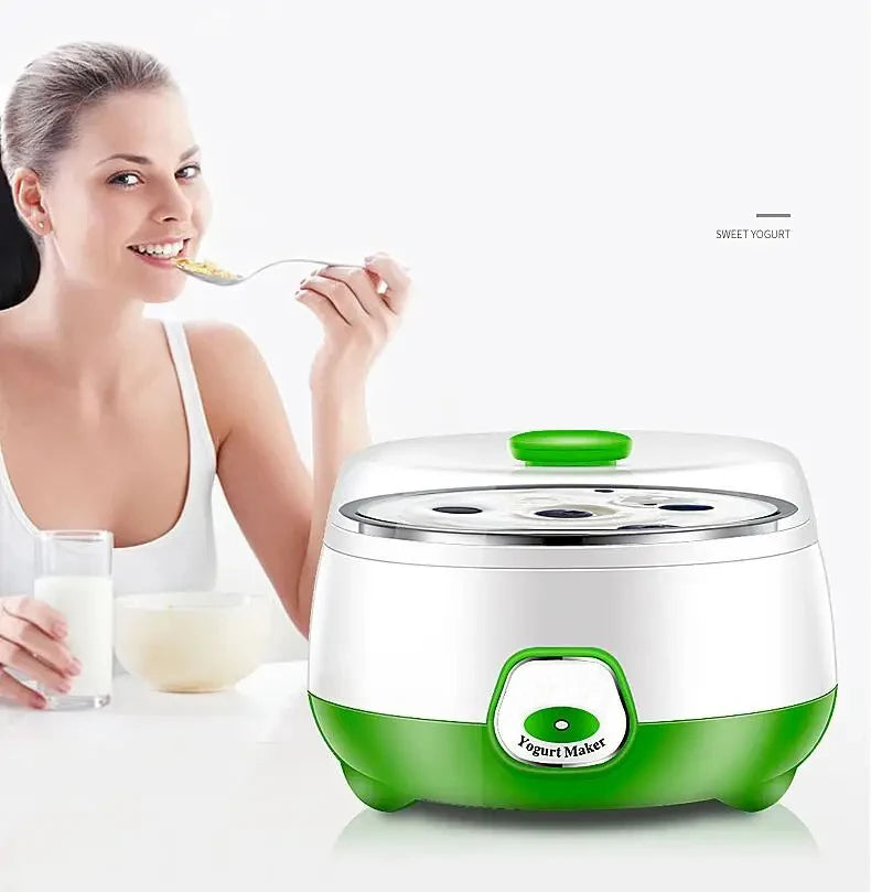1L Electric Mini Yogurt Maker Automatic Multifunctional 220V Household Rice Maker