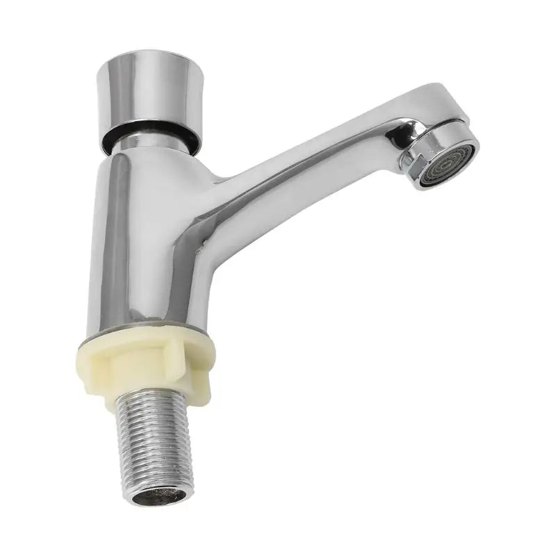 Basin Self Closing Water-saving Faucet Bathroom Basin Cold Water Faucet Delay Button Section Faucet