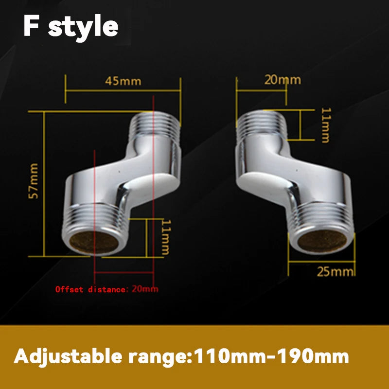 Shower System Mounting Accessories Lengthening Screws Eccentric Screw Bathroom Faucet Connector Faucet Universal Accessories