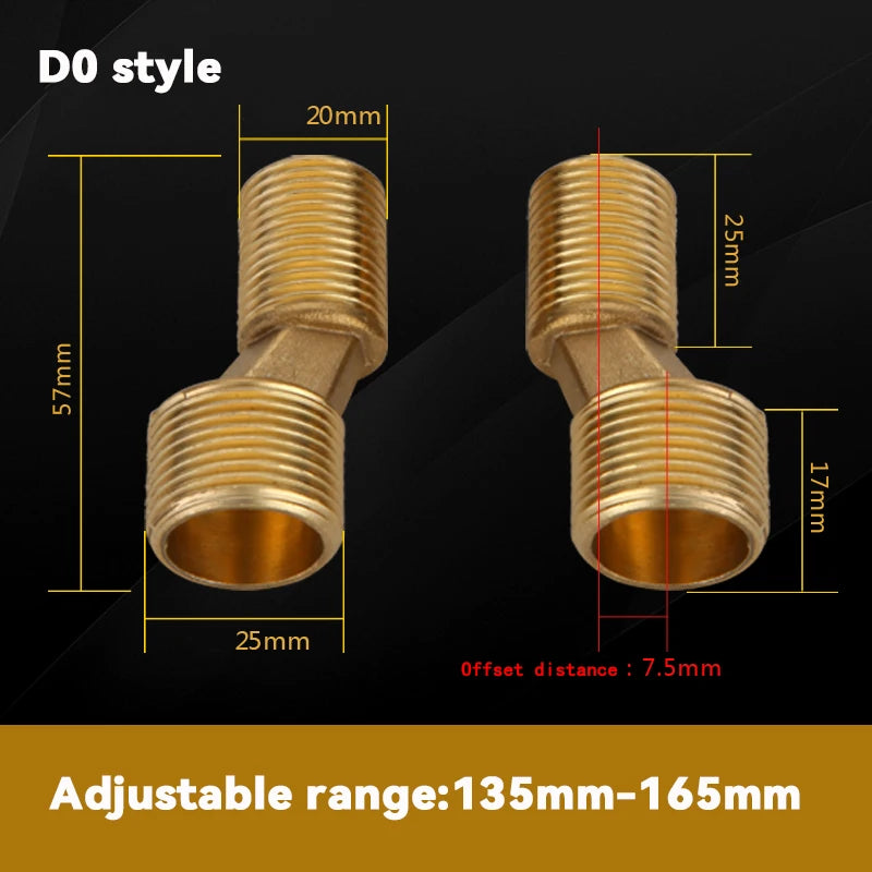 Shower System Mounting Accessories Lengthening Screws Eccentric Screw Bathroom Faucet Connector Faucet Universal Accessories