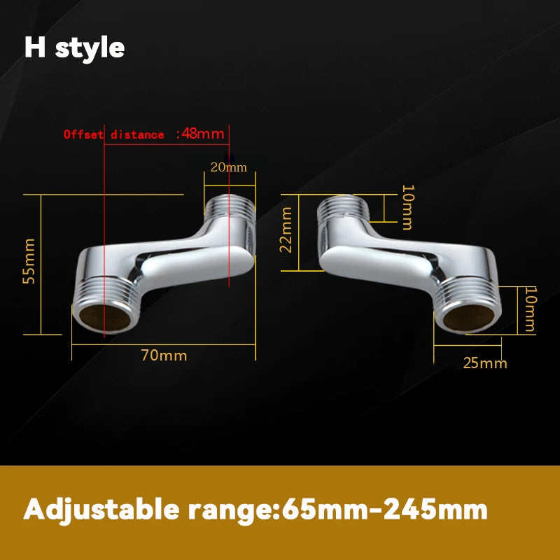 Shower System Mounting Accessories Lengthening Screws Eccentric Screw Bathroom Faucet Connector Faucet Universal Accessories