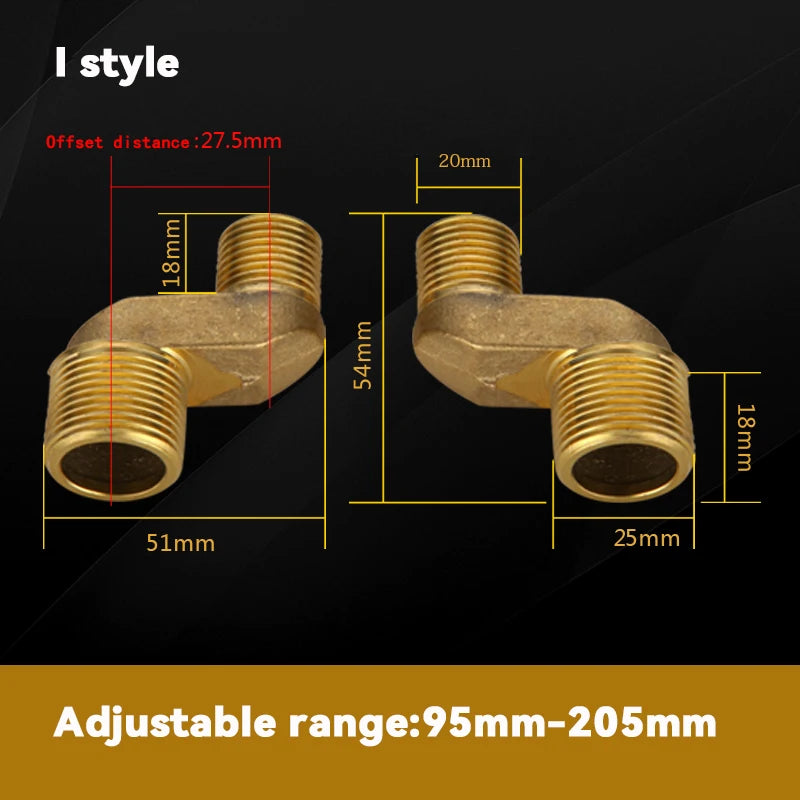 Shower System Mounting Accessories Lengthening Screws Eccentric Screw Bathroom Faucet Connector Faucet Universal Accessories