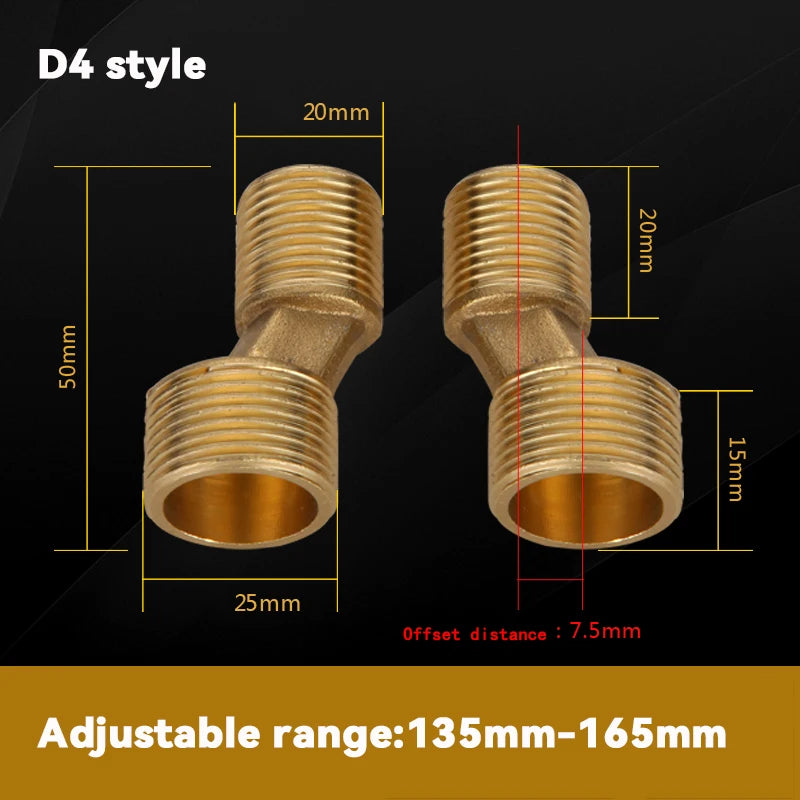 Shower System Mounting Accessories Lengthening Screws Eccentric Screw Bathroom Faucet Connector Faucet Universal Accessories