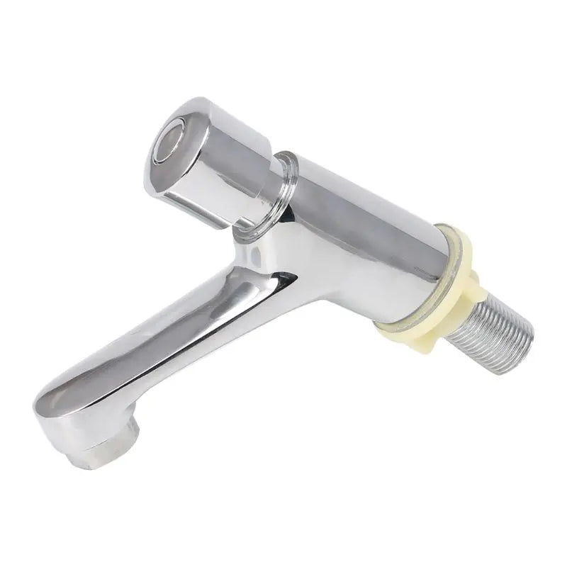 Basin Self Closing Water-saving Faucet Bathroom Basin Cold Water Faucet Delay Button Section Faucet