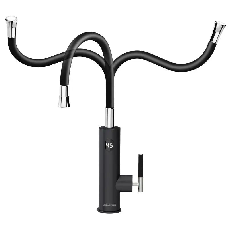 Electric Water Heater Hot Water Faucet 2 in 1 Basin Tap Tankless Geyser 220V Instant Water Heater Faucet