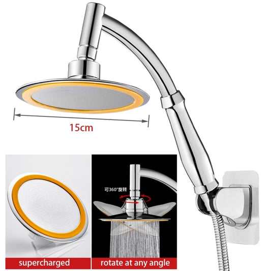 6 Inch High Pressure 360 Degrees Rotation Large Round Big Rainfall Sprayer
