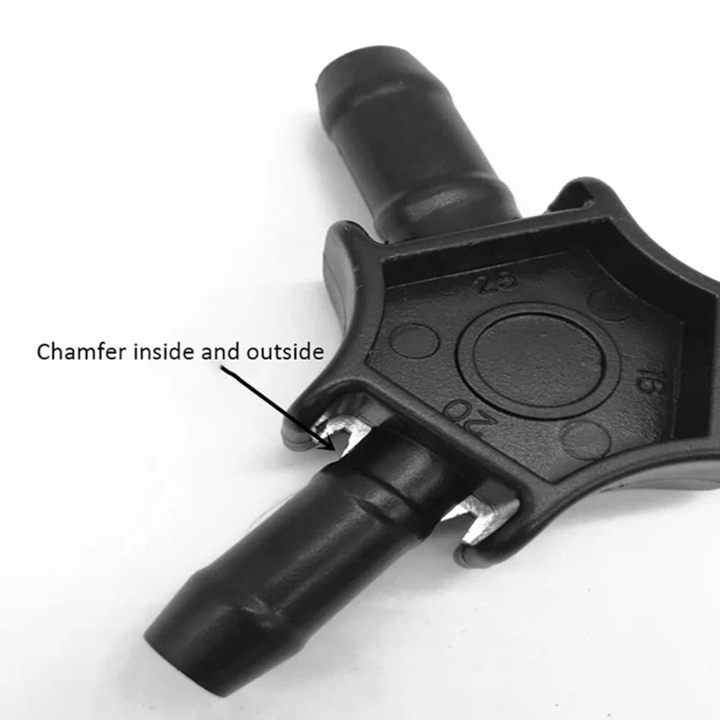 Plumber Tools 16 20 25mm PEX-AL Internal External Reamer PPR Calibrator Fitting Aluminum Plastic Tube Rounder for Plumbing Pipe