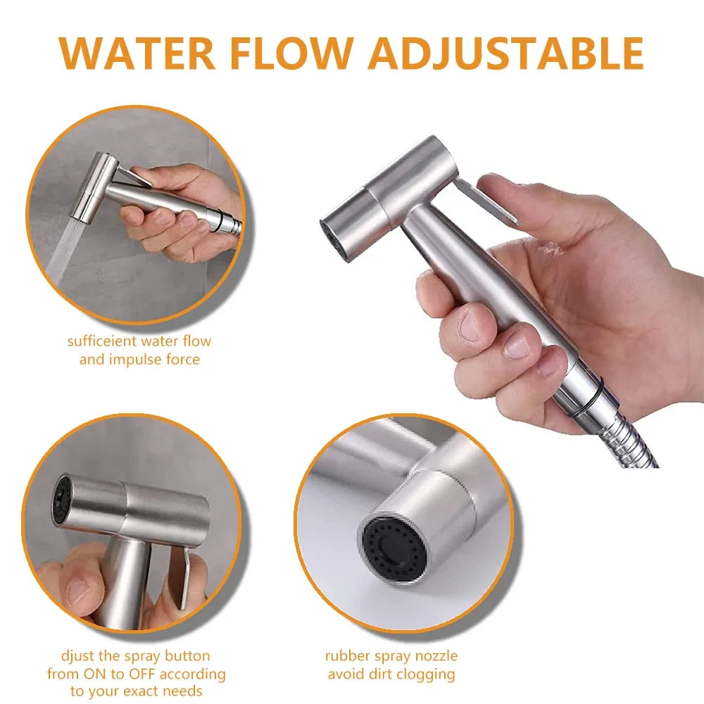 Sprayer Gun Hand Protable Toilet Bidet Holder