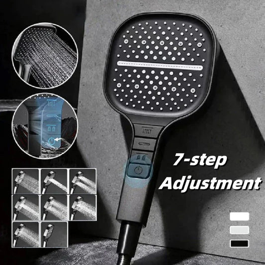 Large Shower Head 7 Modes Adjustable Shower Head