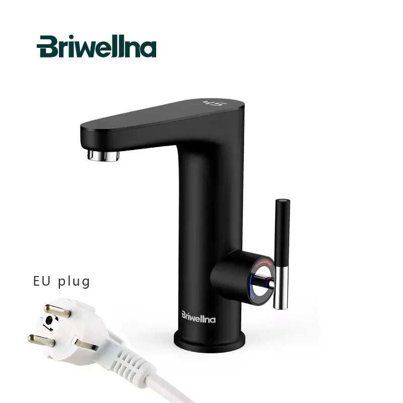 Electric Water Heater Hot Water Faucet 2 in 1 Basin Tap Tankless Geyser 220V Instant Water Heater Faucet