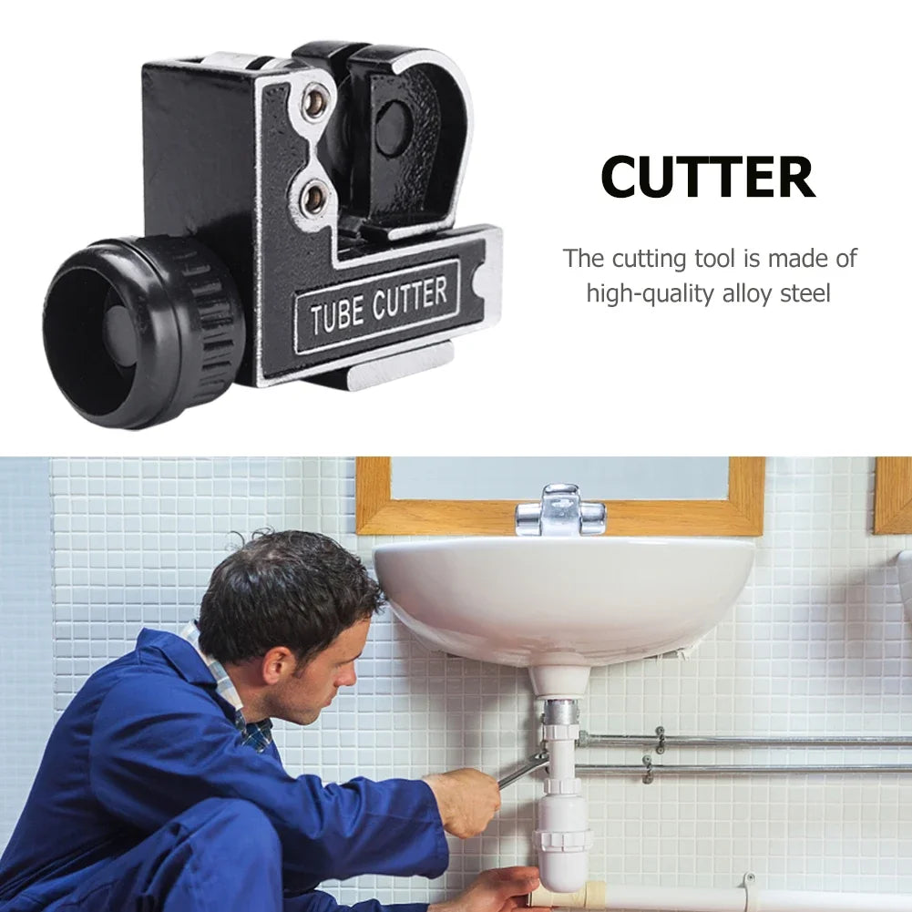 STONEGO 3-16/3-22/3-28mm Pipe Cutter Light Zinc Alloy Metal Pipe Cutter Pipe Cutter V2 Small Copper Pipe Cutter Arrow Cutter