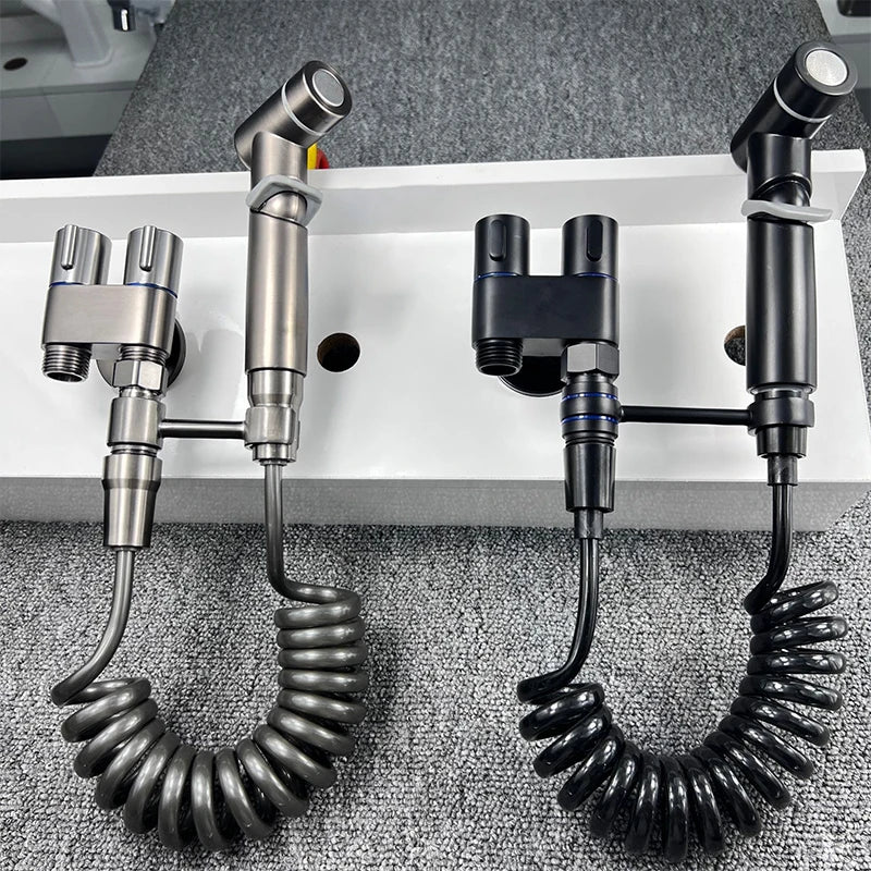 Toilet Cleaning Bidet Toilet Sprayer Set Cold Water