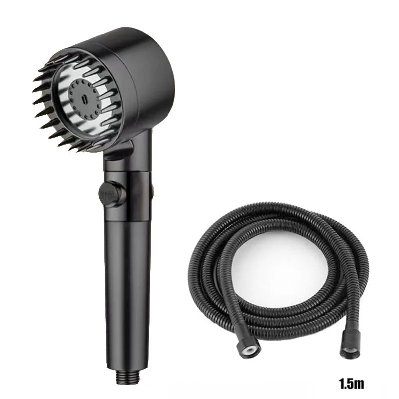 Three Speed Adjustment Bathroom Supplies Head Massage Portable Shower