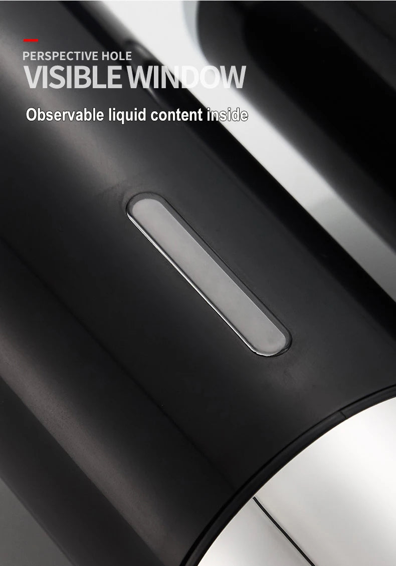 500ML Shampoo Soap Liquid Dispenser Single/Double/Triple Wall Mounted Square Manual Shower Shampoo Liquid Dispenser