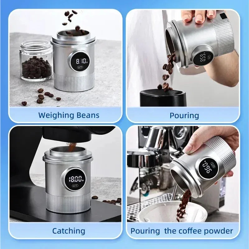 Digital Weight Scale Weighting LCD Rechargeable 500g Electronic Weighing Scale Coffee Utensils Suitable For 58mm Handle