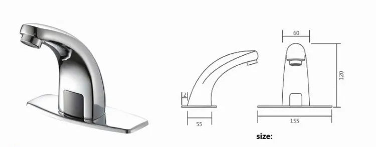 High Quality Deck Mounted Automatic Sensor Faucet