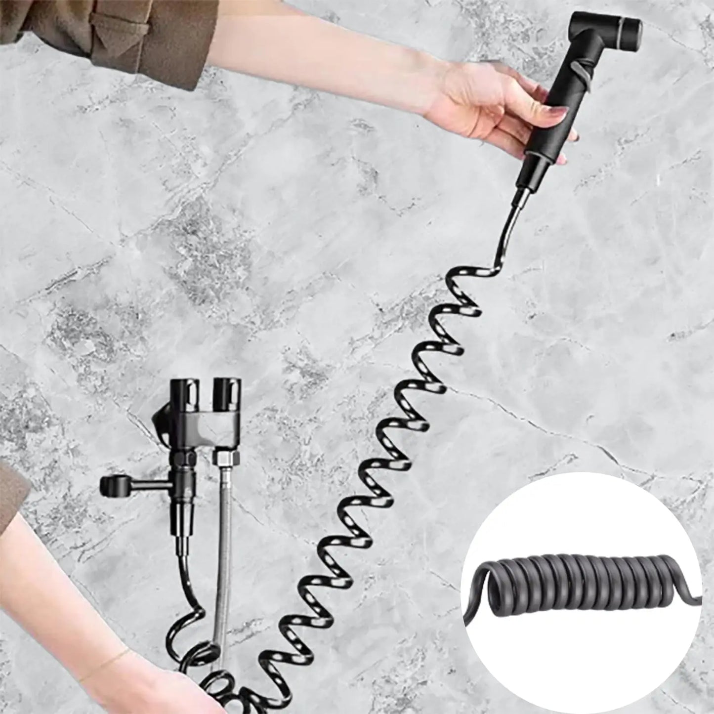 Toilet Cleaning Bidet Toilet Sprayer Set Cold Water