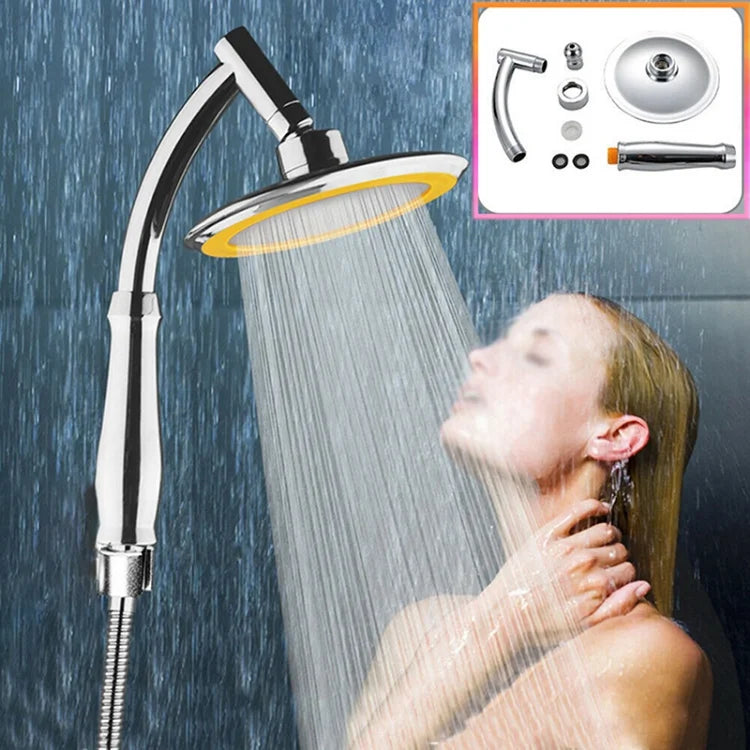 6 Inch High Pressure 360 Degrees Rotation Large Round Big Rainfall Sprayer