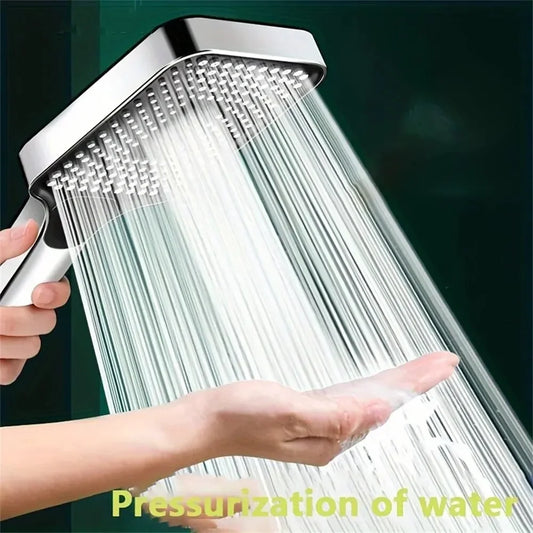 Adjustable Shower Head 3 Mode Rainfall Shower Large Flow Showerhead High Pressure