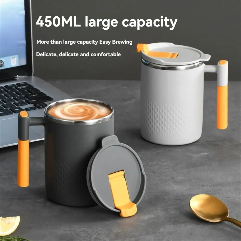 304 Stainless Steel Mug With Tea Leak Tea Cup Double Layer Coffee Cup
