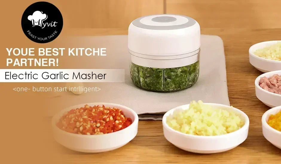 USB Kitchen Chopper ,One-Touch Operation