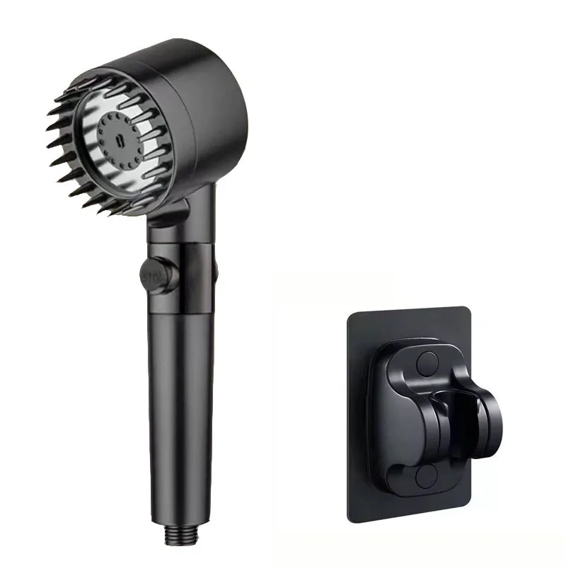 Three Speed Adjustment Bathroom Supplies Head Massage Portable Shower