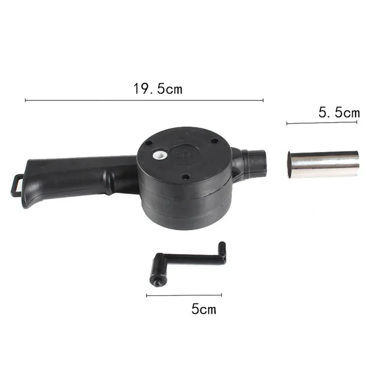Hand BBQ Fan Outdoor BBQ Fan Air Blower For Barbecue Picnic