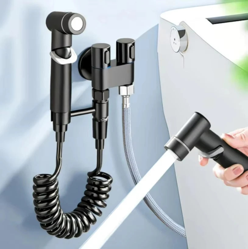 Toilet Cleaning Bidet Toilet Sprayer Set Cold Water