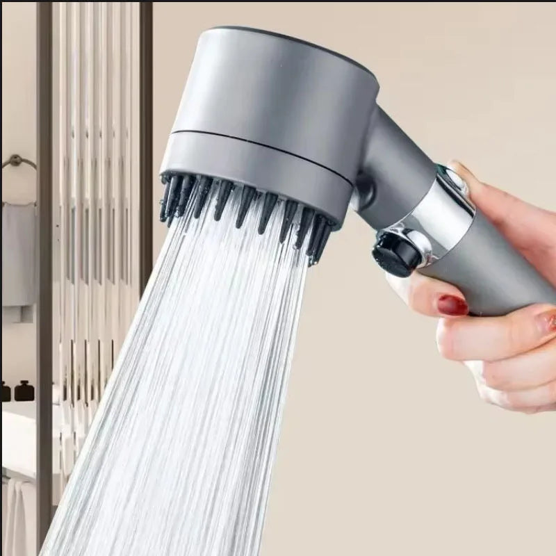 Three Speed Adjustment Bathroom Supplies Head Massage Portable Shower