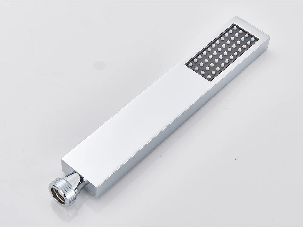 Hand shower  Brass Shower Head. Square Handheld Head Replace