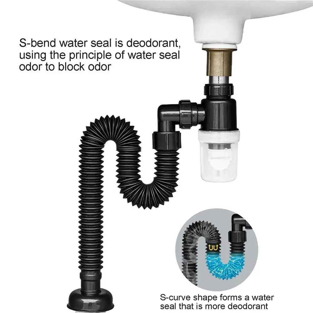 Sink Deodorant Launch Pipeline Accessories Kitchen Sink Hose Sink Strainer Drain Pipe