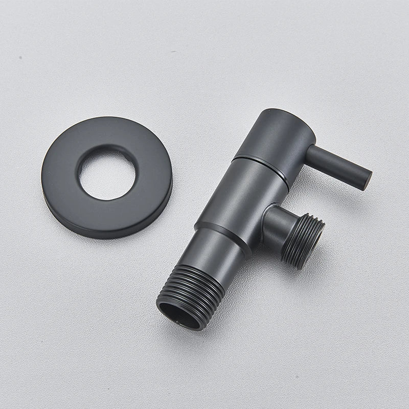 Handheld Toilet Bidet Sprayer With Brass Valve Stainless Steel