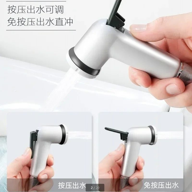 Handheld Toilet Bidet Faucet Adjustable ABS Shower