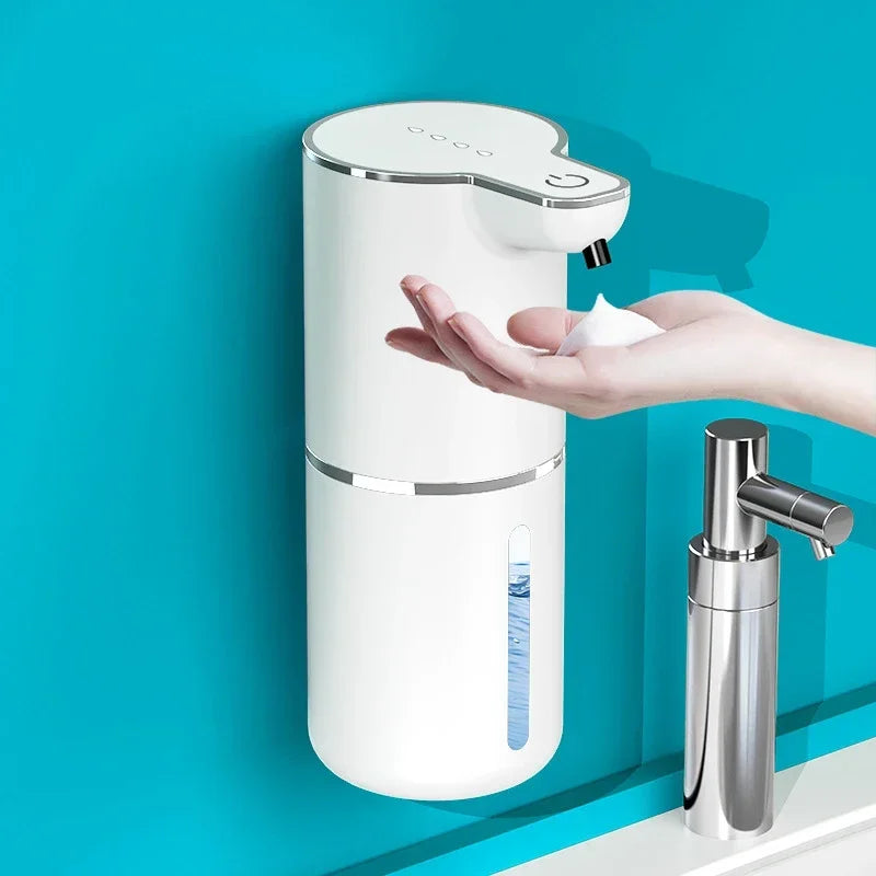 Automatic Soap Dispenser Touchless Foaming Soap Dispenser 380ml USB Rechargeable Electric 4 Level Adjustable