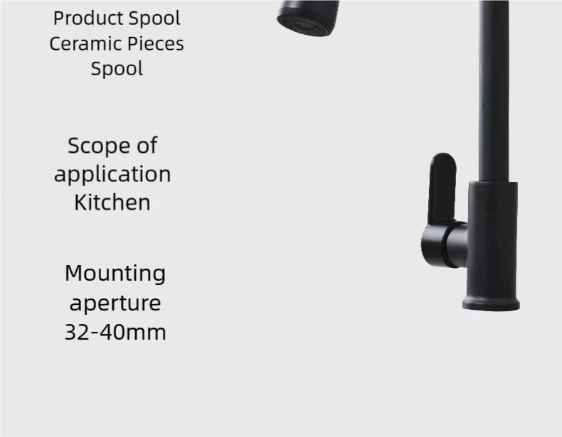 Kitchen Faucets  stainless steel Pull Out Kitchen Sink Water Tap Mixer Stream Sprayer Head