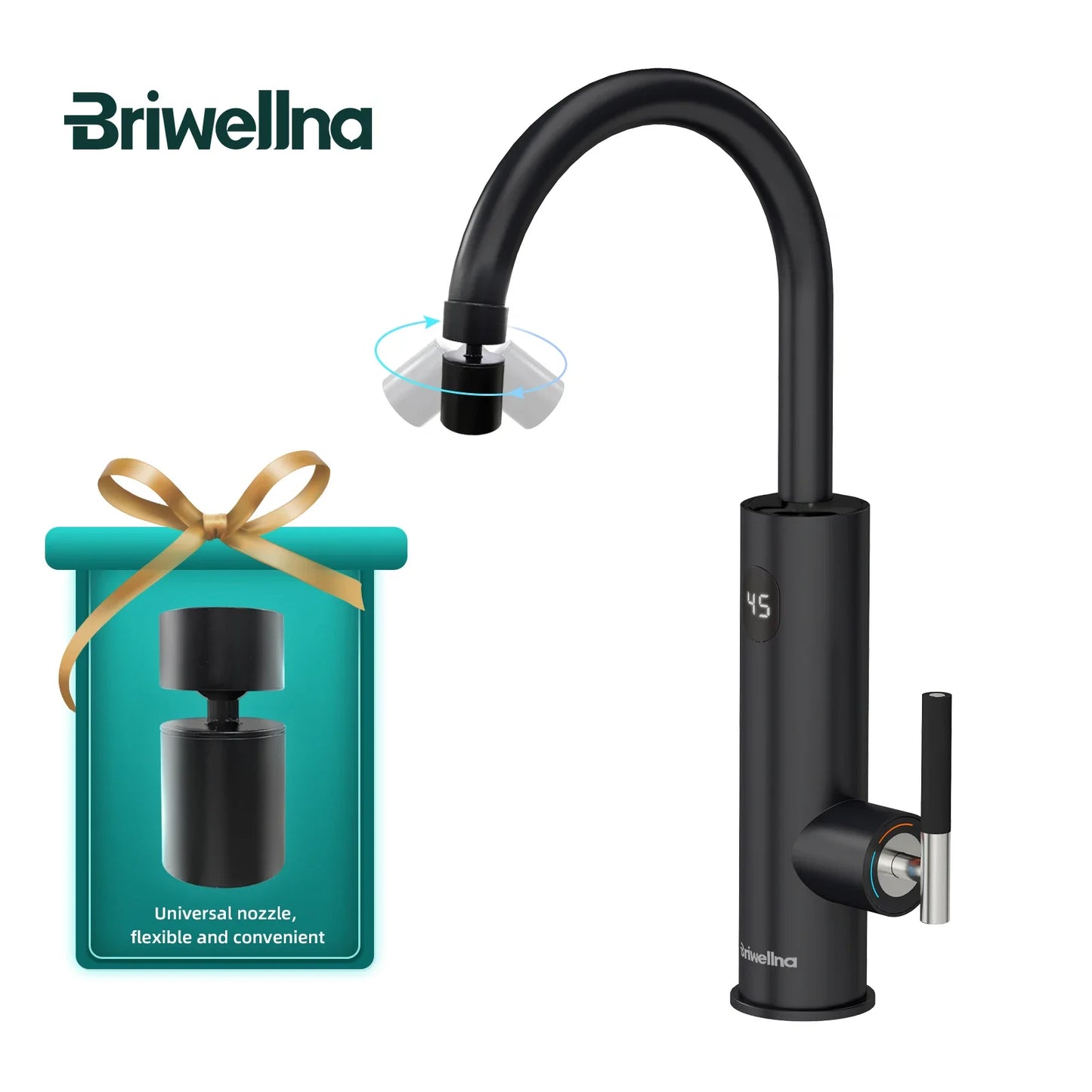 Electric Water Heater Hot Water Faucet 2 in 1 Basin Tap Tankless Geyser 220V Instant Water Heater Faucet