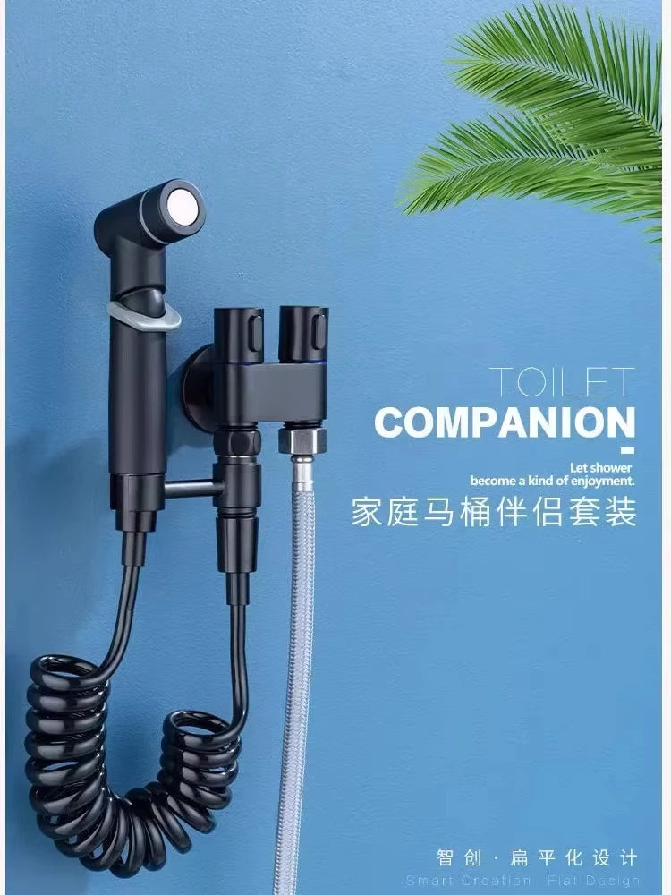 Toilet Cleaning Bidet Toilet Sprayer Set Cold Water
